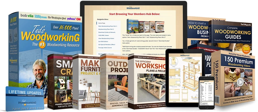 Teds Woodworking Complete package